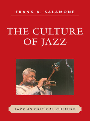 cover image of The Culture of Jazz